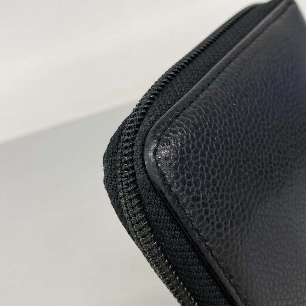 CHANEL Black Caviar Leather Wallet - Picture 5 of 7